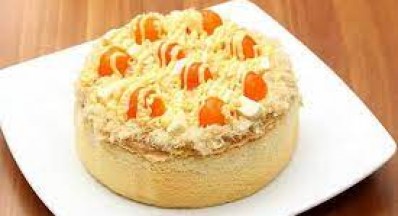 Cách làm bánh bông lan trứng muối tại nhà